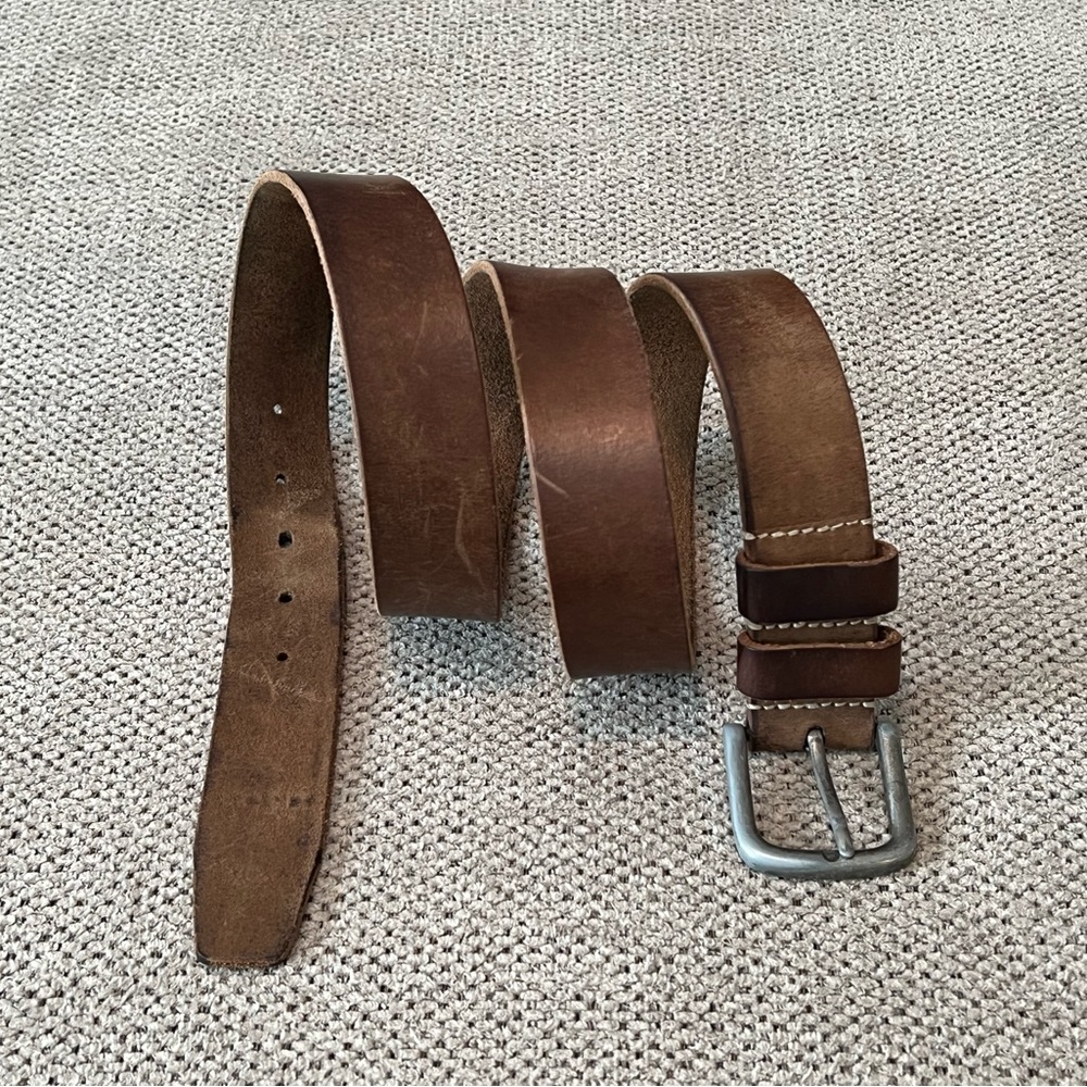 Clarks Vintage Soft Leather Belt 40